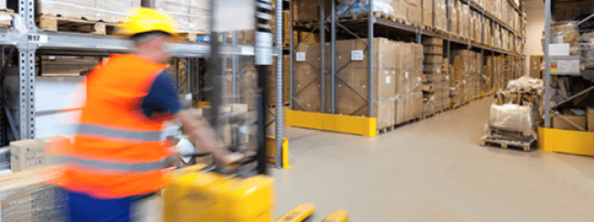 Worker in a Warehouse